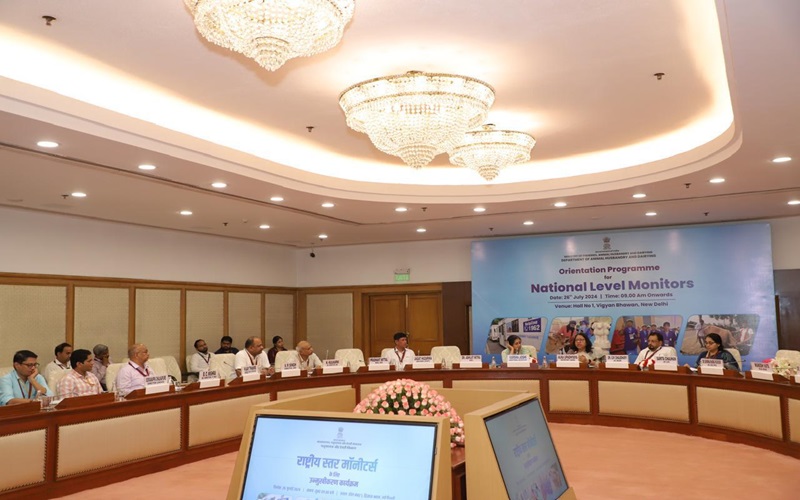 Orientation Programme for National Level Monitors, Vigyan Bhawan